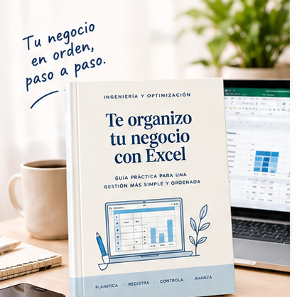 Te organizo tu negocio con Excel - Guía + Plantillas